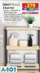 BİEN WOOD 3 KATLI RAF BİEN WOOD 3 KATLI RAF